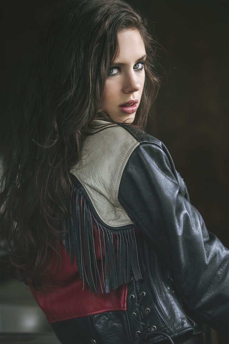 Retrato de Delfina Chaves por Anita Thomas